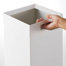 ゴミ箱 27L 袋が見えない おしゃれ スタイリッシュ ホテル風 ホワイト ブラック 山崎実業 【納期A】【toh-302915】