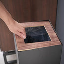 ゴミ箱 27L 袋が見えない おしゃれ スタイリッシュ カントリー調 カフェ風 北欧 ナチュラル 山崎実業 【納期A】【toh-302917】