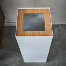 ゴミ箱 27L 袋が見えない おしゃれ スタイリッシュ カントリー調 カフェ風 北欧 ナチュラル 山崎実業 【納期A】【toh-302917】