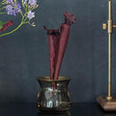 一輪挿し 小型 小さい ミニ 花瓶 フラワーベース おしゃれ モダン インテリア 花器 ガラス 真鍮 多肉植物 水耕栽培 【納期A】【toh-303023】