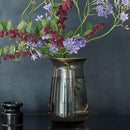 一輪挿し 花瓶 おしゃれ モダン インテリア ガラス 真鍮 フラワーベース 花器 室内 観葉植物 【納期A】【toh-303025】