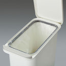 ゴミ箱 20L 防臭 消臭 におい漏れ防止 おむつ 生ゴミ キッチン 日本製 国産 白 ホワイト 【納期A】【toh-304495】