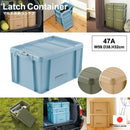 収納コンテナ 収納ボックス コンテナ ボックス 折り畳み 折りたたみ 蓋付き おしゃれ 収納ケース 日本製 47A 【納期A】【toh-304515】