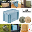 収納コンテナボックス 折りたたみ ふた フタ付き おしゃれ 日本製 30B 【納期A】【toh-304521】