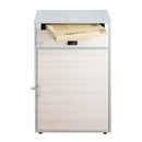 宅配ボックス 戸建 おしゃれ 一戸建て用 一軒家 一軒屋 宅配BOX 2段 メール便スペース 宅配便 【納期D】【toh-306267】