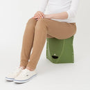 折りたたみ椅子 折り畳み チェア 組み立て スツール 腰掛け 簡易 携帯 持ち運び 収納 薄い スリム 座高 25cm 【納期A】【toh-306414】