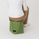 折りたたみ椅子 折り畳み チェア 組み立て スツール 腰掛け 簡易 携帯 持ち運び 収納 薄い スリム 座高 25cm 【納期A】【toh-306414】