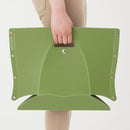 折りたたみ椅子 折り畳み チェア 組み立て スツール 腰掛け 簡易 携帯 持ち運び 収納 薄い スリム 座高 25cm 【納期A】【toh-306414】