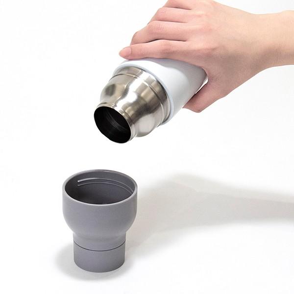 マグボトル 水筒 保冷 保温 直飲み コップ付き マグ ステンレスボトル 380ml 【納期A】【toh-306582】