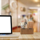 ペン立て 16マス ペンスタンド 小物収納 収納スタンド 収納ケース 木目 橋本達之助 日本製 国産 おしゃれ ナチュラル カントリー調 インテリア 【納期A】【toh-307446】