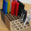 ペン立て 16マス ペンスタンド 小物収納 収納スタンド 収納ケース 木目 橋本達之助 日本製 国産 おしゃれ ナチュラル カントリー調 インテリア 【納期A】【toh-307446】