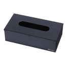 ティッシュケース ティッシュカバー おしゃれ 黒 ブラック インダストリアル 平置き 直置き 壁掛け 壁面 ステンレス製 シンプル スタイリッシュ インテリア 【納期A】【toh-309449】