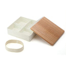 弁当箱 1段 仕切り お重 平べったい 薄型 日本製 和風 電子レンジ対応 【納期A】【toh-309510】