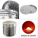 米びつ 10kg 保存容器 入れ物 おしゃれ インテリア 密閉 密封 防虫 洗える トタン缶 ライスストッカー オバケツ 日本製 【納期A】【toh-312867】