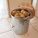 野菜 収納ボックス ストッカー 収納庫 入れ物 保存容器 通気性 鮮度維持 ひのき 檜 桧 おしゃれ インテリア オバケツ 日本製 【納期A】【toh-312887】