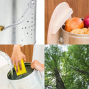 野菜 収納ボックス ストッカー 収納庫 入れ物 保存容器 通気性 鮮度維持 ひのき 檜 桧 おしゃれ インテリア オバケツ 日本製 【納期A】【toh-312887】