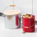 野菜ストッカー 収納容器 収納ボックス 収納庫 入れ物 保存容器 通気性 鮮度維持 ひのき 檜 桧 おしゃれ インテリア オバケツ 日本製 【納期A】【toh-312890】