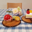 土瓶敷き 木製 プレート サービスマット インテリア 食器 トレー 土台 おしゃれ ナチュラル カントリー 自然 キャンプ アウトドア 【納期A】【toh-313259】