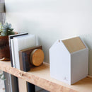 ごみ箱 ゴミ箱 小物入れ 収納ボックス ケース 家型 家形 可愛い 北欧 おしゃれ 日本製 木製 コンパクト 小さい インテリア 【納期A】【toh-313288】