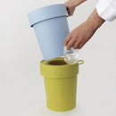 ゴミ箱 10L 小さめ 小型 壁掛け 円形 おしゃれ ふた付き ごみ箱 スタイリッシュ 北欧 シンプル 【納期A】【toh-314056】