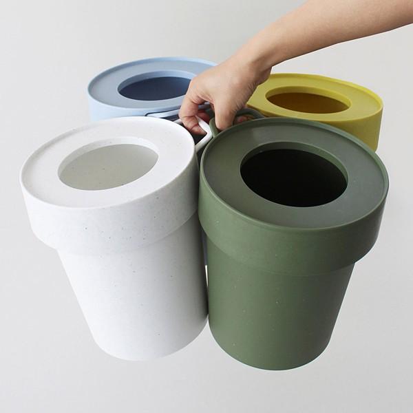 ゴミ箱 10L 小さめ 小型 壁掛け 円形 おしゃれ ふた付き ごみ箱 スタイリッシュ 北欧 シンプル 【納期A】【toh-314056】