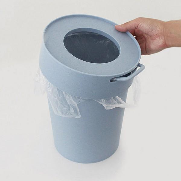 ゴミ箱 10L 小さめ 小型 壁掛け 円形 おしゃれ ふた付き ごみ箱 スタイリッシュ 北欧 シンプル 【納期A】【toh-314056】