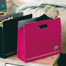 マガジンラック A4 本立て フェルト 収納ケース 雑誌 小物入れ ドキュメントボックス おしゃれ インテリア 【納期A】【toh-315433】