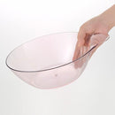 湯桶 洗面器 湯おけ お風呂 バスグッズ 透明 クリア 高級感 ピンク ブラウン 茶色 ブルー 青 【納期A】【toh-317144】