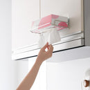 ティッシュホルダー 吸着 固定 キッチンペーパーホルダー キッチン収納 吸着シート ラック 収納 滑り止め 賃貸 おしゃれ シンプル キッチン 台所 冷蔵庫 壁面 【納期A】【toh-319687】