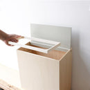 ゴミ箱 8L 小型 ごみ箱 木製 シンプル デザイン 北欧 ナチュラル カントリー 小さい サイズ 小物収納 収納ケース 日本製 【納期A】【toh-330036】