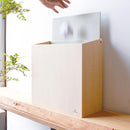 ゴミ箱 8L 小型 ごみ箱 木製 シンプル デザイン 北欧 ナチュラル カントリー 小さい サイズ 小物収納 収納ケース 日本製 【納期A】【toh-330036】