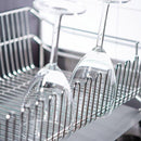 水切り かご ラック 水きり ステンレス製 スリム 幅 約 20cm 水切りラック 水切りカゴ シンク 省スペース コンパクト 置きやすい カトラリーラック 日本製 【納期A】【toh-333240】