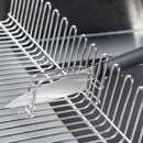 水切り かご ラック 水きり ステンレス製 スリム 幅 約 20cm 水切りラック 水切りカゴ シンク 省スペース コンパクト 置きやすい カトラリーラック 日本製 【納期A】【toh-333240】