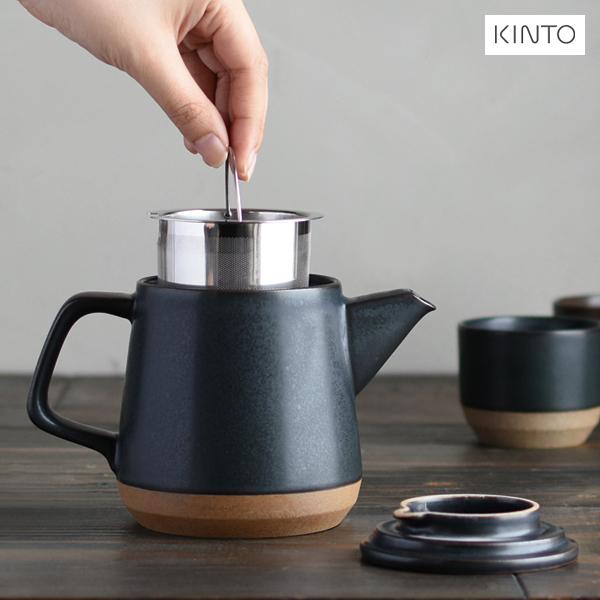 急須 ポット 日本製 磁器 波佐見焼 シンプル 電子レンジ対応 セラミックラボ ティーポット 500ml キントー kinto 【納期A】【toh-333777】