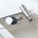 水切り かご ラック 水きり ステンレス製 スリム 伸縮式 水切りラック 水切りカゴ シンク 省スペース コンパクト 置きやすい 使いやすい 薄型 薄い 日本製 【納期A】【toh-334206】