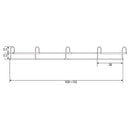 ハンガー 収納アップ 段違い 2段式 伸縮ハンガー 収納力 1.5倍 収納ハンガー 伸縮式 段違いハンガー 2段ハンガー 日本製 アイデア 便利グッズ 【納期A】【toh-334680】