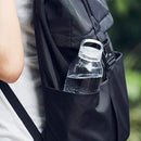 水筒 おしゃれ スタイリッシュ オフィス 職場 仕事場 持ち運び タンブラー 持ちやすい 取っ手 蓋 パッキン ウォーターボトル クリア 透明 300ml キントー kinto 【納期A】【toh-339201】