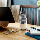 水筒 おしゃれ スタイリッシュ オフィス 職場 仕事場 持ち運び タンブラー 持ちやすい 取っ手 蓋 パッキン ウォーターボトル クリア 透明 300ml キントー kinto 【納期A】【toh-339201】