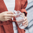 水筒 おしゃれ クリア 透明 中身が見える スタイリッシュ オフィス 職場 持ち運び タンブラー 持ちやすい 取っ手 携帯 ウォーターボトル 500ml キントー kinto 【納期A】【toh-339204】