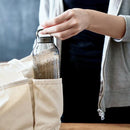 水筒 おしゃれ クリア 透明 中身が見える スタイリッシュ オフィス 職場 持ち運び タンブラー 持ちやすい 取っ手 携帯 ウォーターボトル 500ml キントー kinto 【納期A】【toh-339204】