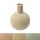 花瓶 花びん 一輪挿し 花挿し 陶器 インテリア かわいい 平たい スリム 薄型 円形 丸型 おしゃれ モダン フラワーベース 花 観葉植物 【納期A】【toh-341012】