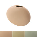 花瓶 花びん 花挿し 陶器 一輪挿し インテリア かわいい 平たい スリム 薄型 円形 丸型 おしゃれ モダン フラワーベース 花 観葉植物 【納期A】【toh-341018】