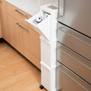 ゴミ箱 3段 分別 キャスター付き ごみ箱 縦型 キッチン リビング ふた付き 蓋 白 ホワイト 黒 ブラック 省スペース おしゃれ スタイリッシュ スリム 容量 36L 【納期A】【toh-342340】