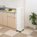 ゴミ箱 3段 分別 キャスター付き ごみ箱 縦型 キッチン リビング ふた付き 蓋 白 ホワイト 黒 ブラック 省スペース おしゃれ スタイリッシュ スリム 容量 36L 【納期A】【toh-342340】