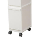 ゴミ箱 3段 分別 キャスター付き ごみ箱 縦型 キッチン リビング ふた付き 蓋 白 ホワイト 黒 ブラック 省スペース おしゃれ スタイリッシュ スリム 容量 36L 【納期A】【toh-342340】