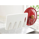 水切り 大容量 シンク上 スリム 水切りラック 水切りかご 水切りカゴ ステンレス 箸立て 日本製 金属製 トレー 斜め グラスホルダー フック カトラリー容器 【納期A】【toh-346377】