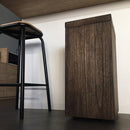 ゴミ箱 45L ごみ箱 木製 カバー 天然木 桐 おしゃれ インテリア 北欧 ナチュラル カントリー カフェ風 木目 ウッド フレーム スライド フタ 蓋 キャスター付き 【納期A】【toh-346616】