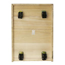 ゴミ箱 45L ごみ箱 木製 カバー 天然木 桐 おしゃれ インテリア 北欧 ナチュラル カントリー カフェ風 木目 ウッド フレーム スライド フタ 蓋 キャスター付き 【納期A】【toh-346616】