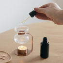 アロマオイルウォーマー おしゃれ 理系 インテリア デザイン スタイリッシュ モダン 寝室 キャンドルライト アロマキャンドル 耐熱ガラス キントー kinto 【納期A】【toh-346773】