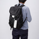 水筒 360ml ボトル マグ おしゃれ 携帯 持ち運び 保冷 保温 アウトドア キャンプ お出掛け 屋外 カラビナ付き 黒 ブラック 白 ホワイト シルバー 【納期A】【toh-348058】